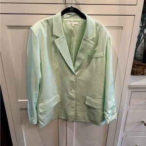 The Studios teal blazer